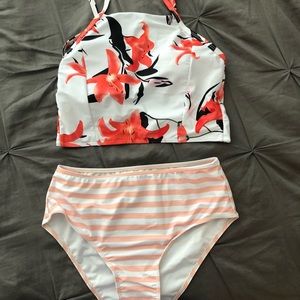 Cupshe two piece bikini-  NWOT